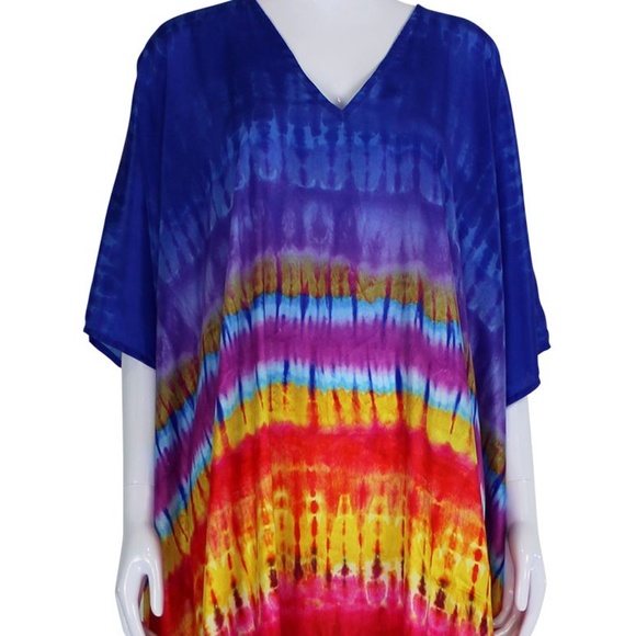 Tie Dye Kaftan-Designer Kaftan & Caftan Dress Sale - Picture 3 of 4